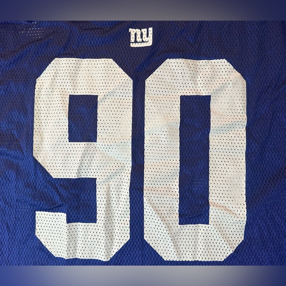 Onfield Reebok Men New York Giants Jason Pierre-Paul Jersey Sz XL - Picture 3 of 9